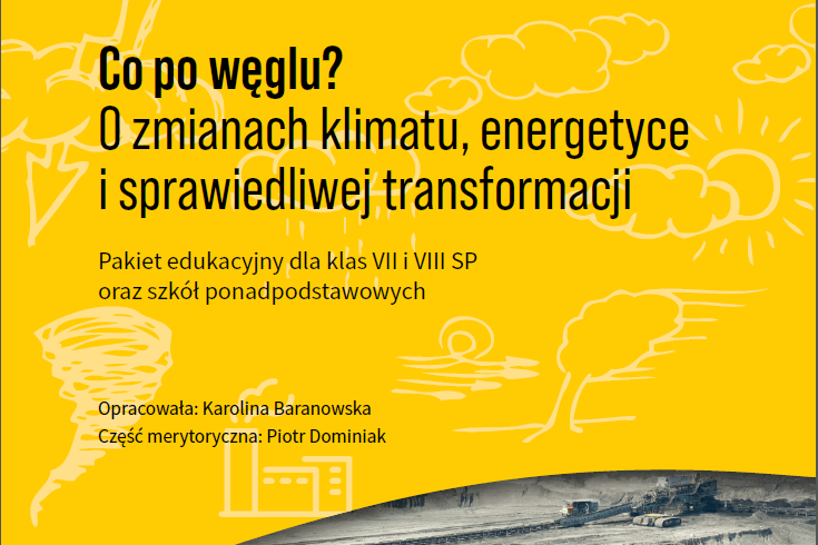 Nowy pakiet edukacyjny dla nauczycieli o zmianach klimatu, energetyce i sprawiedliwej transformacji